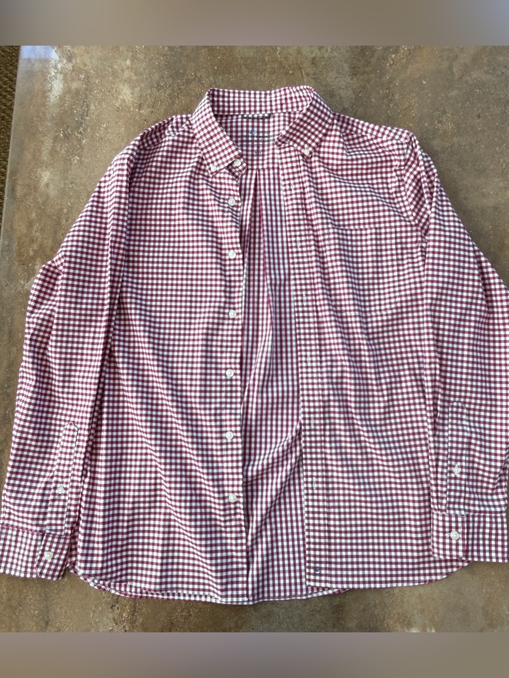 Vineyard Vines Red Gingham Buttondown Shirt